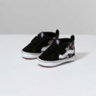 Vans Sk8-hi Crib Shoe (butterfly Floral Black/black)