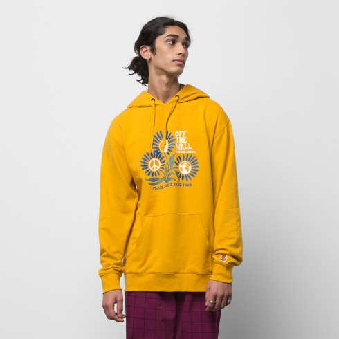 Vans In Our Hands Pullover Hoodie (golden Yellow)