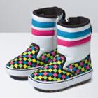 Vans Kids Slip-on Snow Boot Vansguard (checkerboard Multi)