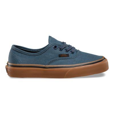 Vans Kids Gum Authentic (dark Slate/black)