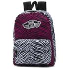 Vans Realm Backpack (magenta Haze/white Zebra)