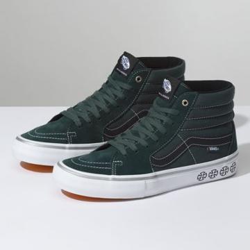 Vans X Independent Sk8-hi Pro (spruce)