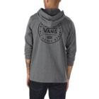 Vans Van Doren Long Sleeve Hooded T-shirt (asphalt Heather)