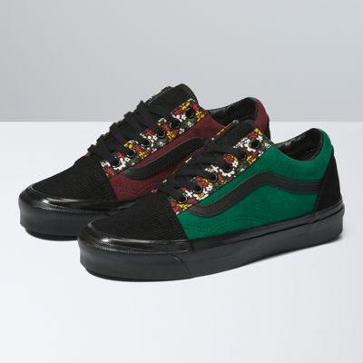 Vans Anaheim Factory Old Skool 36 Dx (og Velvet Red/green)