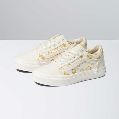 Vans Kids Old Skool (eco Theory In Our Hands Golden Yellow)