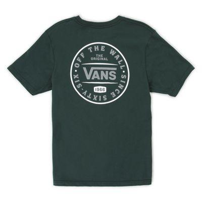 Vans Boys The Original 66 T-shirt (darkest Spruce)