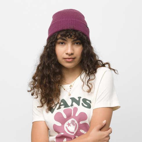 Vans Core Basic Beanie (grape Wine)