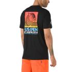 Vans 2018 Vuso Stack Short Sleeve T-shirt (black)