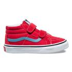 Vans Kids Sk8-mid Reissue V (rococco Red/adriatic Blue)