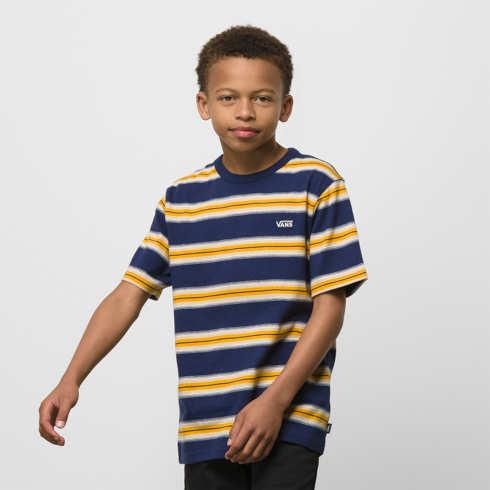 Vans Kids Bristol Shirt (dress Blues/golden Yellow)