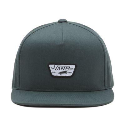 Vans Mini Full Patch Snapback Hat (darkest Spruce)
