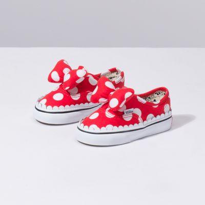 Vans Disney X Vans Toddler Authentic Gore (minnie Mouses Bow/true White)