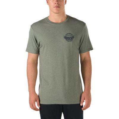 Vans Global Landing T-shirt (olive Heather)