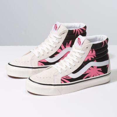 Vans Anaheim Factory Sk8-hi 38 Dx (og White/og Black/summer Leaf)