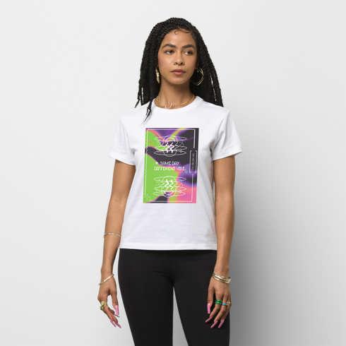 Vans Mixed Up Crew Tee (white)