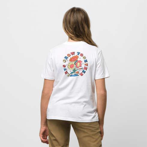 Vans Kids Lets Grow Bff Tee (white)