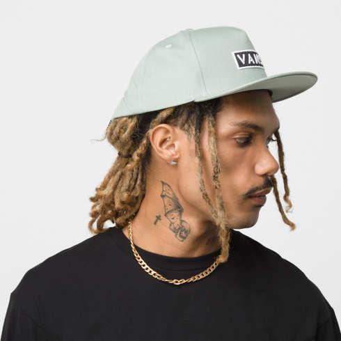 Vans Easy Box Snapback Hat (green Milieu)