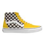 Vans Customs Sk8-hi (yellow & Black Check)