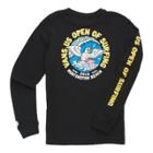 Vans Us Open Boys Salty Seagull Long Sleeve T-shirt (black)