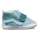 Vans Infant Shimmer Sk8-hi Crib (blue)