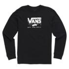 Vans Boys Drip Long Sleeve T-shirt (black)