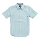 Vans Boys Houser Short Sleeve Buttondown Shirt (quetzal Stripe)