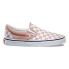 Vans Checkerboard Slip-on (mahogany Rose/true White)