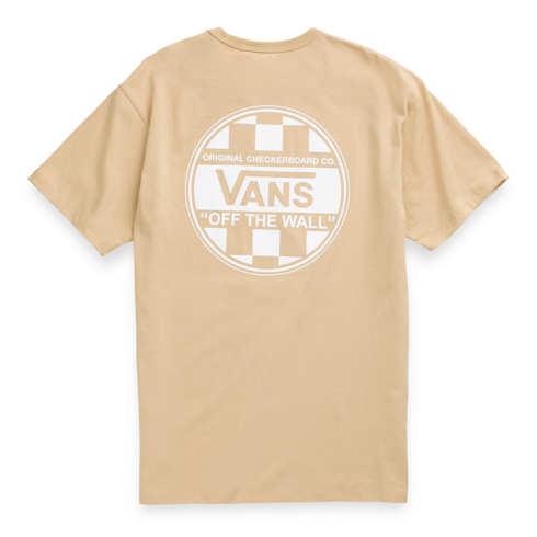 Vans Off The Wall Check Graphic Tee (taos Taupe)