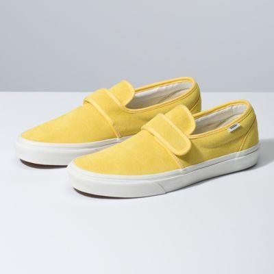 Vans Suede Slip-on 47 V (aspen Gold/blanc De Blanc)