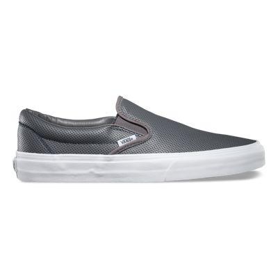 Vans Perf Leather Slip-on (smoked Pearl)