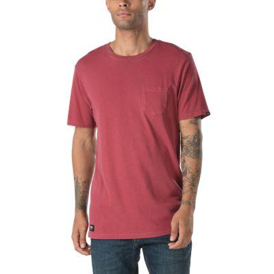 Vans Washed Everyday Pocket T-shirt (chili Pepper)
