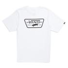Vans Boys Full Patch T-shirt (white Black)