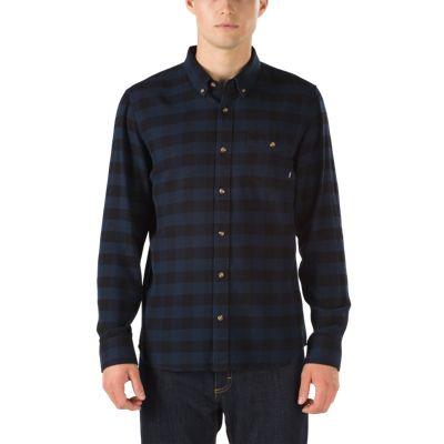 Vans Eckleson Flannel Shirt (dress Blues)