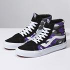 Vans Pop Camo Sk8-hi Reissue (black Heliotrope True White)