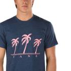 Vans Beach Palms Pocket T-shirt (heather Navy)