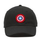 Vans X Marvel Captain Shield Courtside Hat (black)
