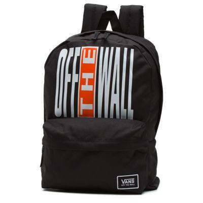 Vans Realm Classic Backpack (black Flame)