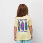 Vans Little Kids Vans Surf Gecko T-shirt (pale Banana)