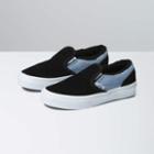 Vans Kids Classic Slip-on (sherpa Suede Ashley Blue)