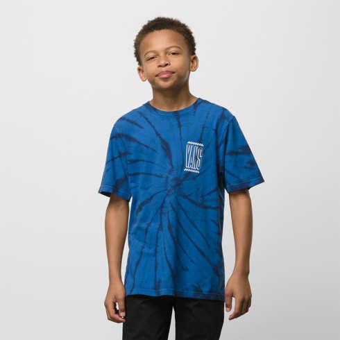 Vans Kids Tie Dye T-shirt (true Blue)
