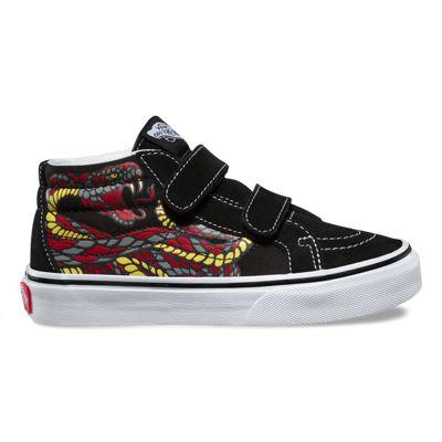 Vans Kids Poison Sk8-mid Reissue V (reptile/snake)