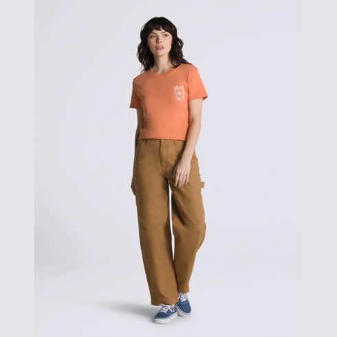 Vans Ground Work High Rise Carpenter Pant (tobacco Brown)