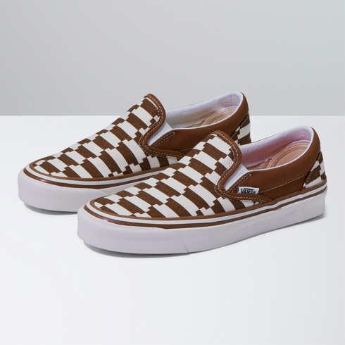 Vans X Lisa Says Gah Classic Slip-on 98 Dx Shoe (gah Brown)
