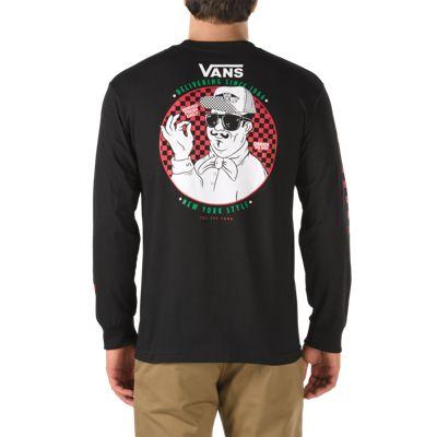 Vans Big Slice Long Sleeve T-shirt (black)