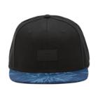 Vans Allover It Snapback Hat (indigo Bloom)