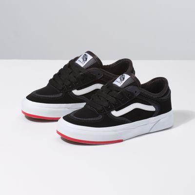 Vans Kids Rowley Classic (black/red)