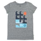 Vans Girls 2018 Vuso Poster Basic Short Sleeve T-shirt (grey Heather)