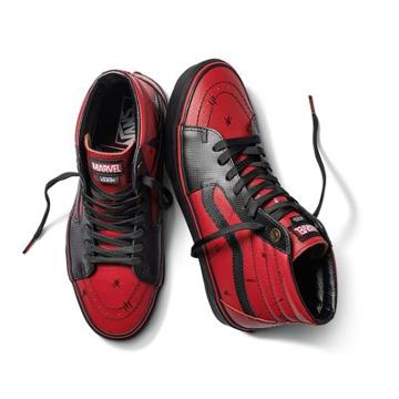 Vans X Marvel Sk8-hi (deadpool Black)