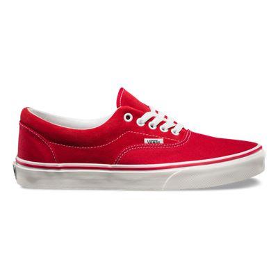 Vans Mens Shoes Skate Shoes Mens Shoes Mens Sandals Canvas Suede Era (racing Red)