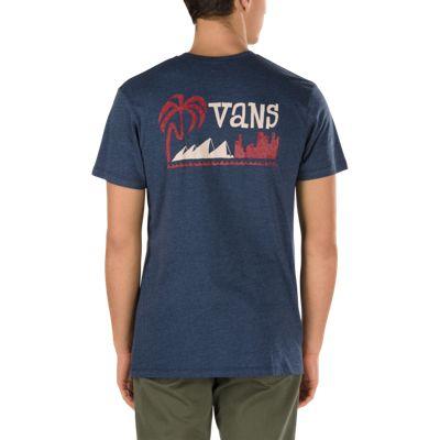Vans Yusuke Cityscape T-shirt (heather Navy)